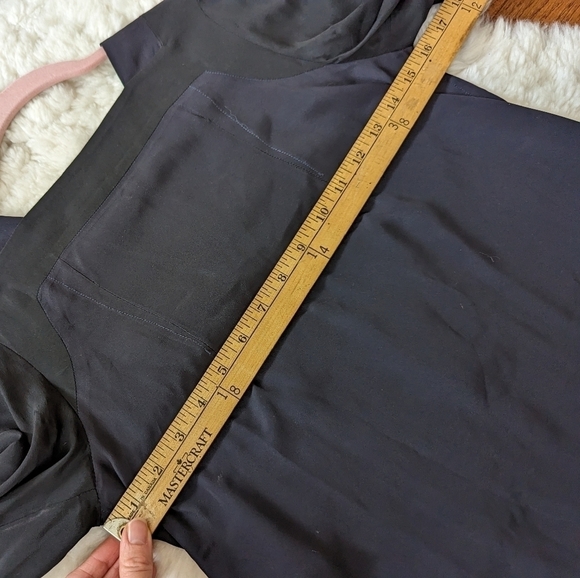 Marni square neck silk blend blouse short sleeve 38 small - Picture 13 of 15